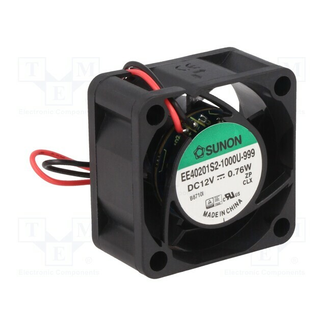 SUNON Fan: DC; 40x40x20mm; axial; 12VDC
