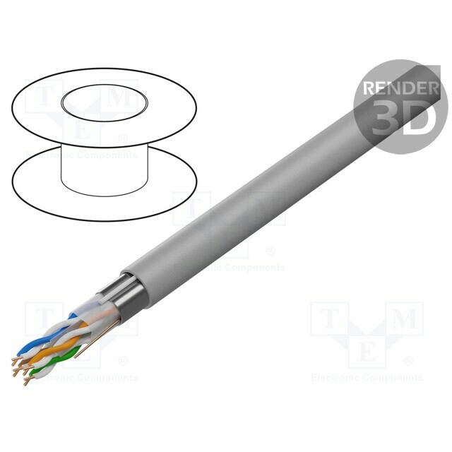 GEMBIRD Wire; Cablexpert; F/UTP; Cat 6