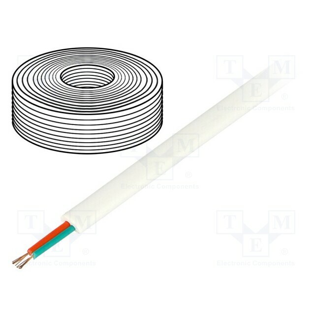 BQ CABLE Wire: telecommunication cable; 2x28AWG