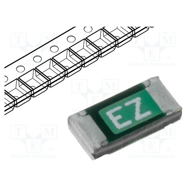 ECE Fuse: PTC polymer; 50mA; 1206