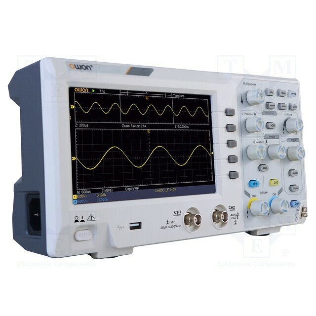OWON Oscilloscope: digital; Ch: 2; 50MHz