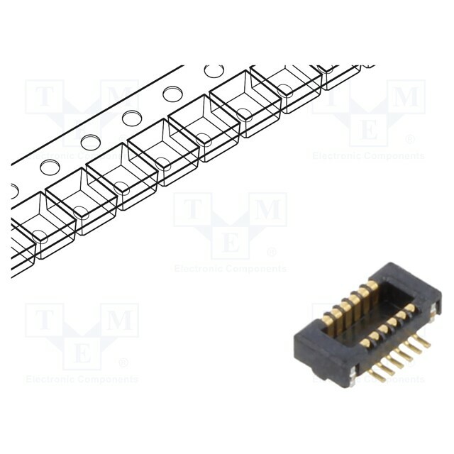 MOLEX Connector: PCB to PCB; plug