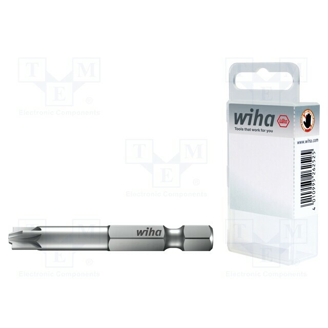 Screwdriver bit; PlusMinus PZ-type; PZ1/SL; 1/4"