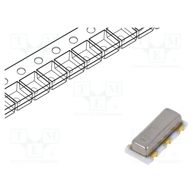 MURATA Resonator; 15pF; SMD; ESR: 50Ω