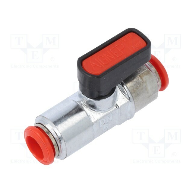 PNEUMAT Ball valve; max.20bar; nickel