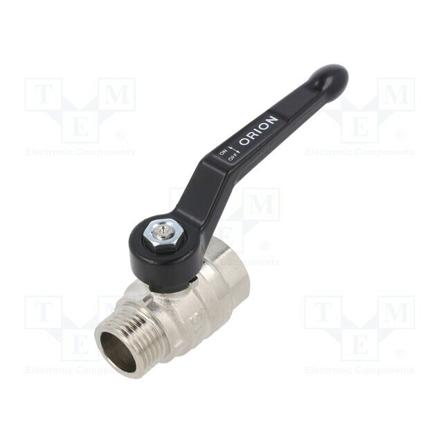 PNEUMAT Ball valve; max.25bar; nickel