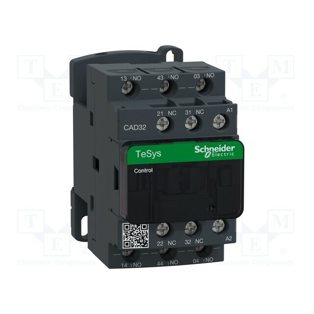 SCHNEIDER ELECTRIC Contactor: 5-pole; NC x2