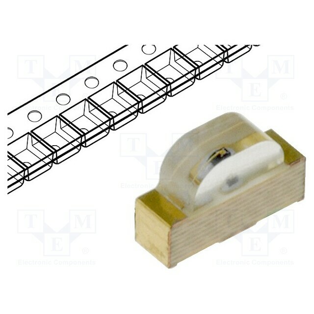 KINGBRIGHT ELECTRONIC LED; yellow; SMD; 1104