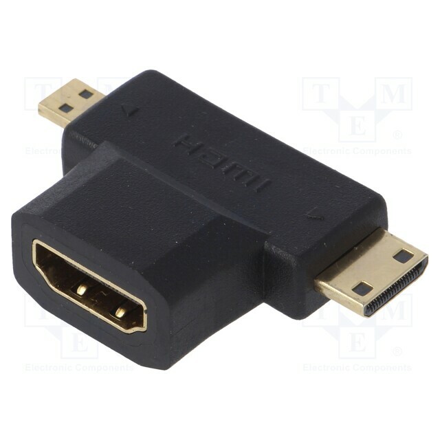 AKYGA Adapter; HDMI socket,micro HDMI