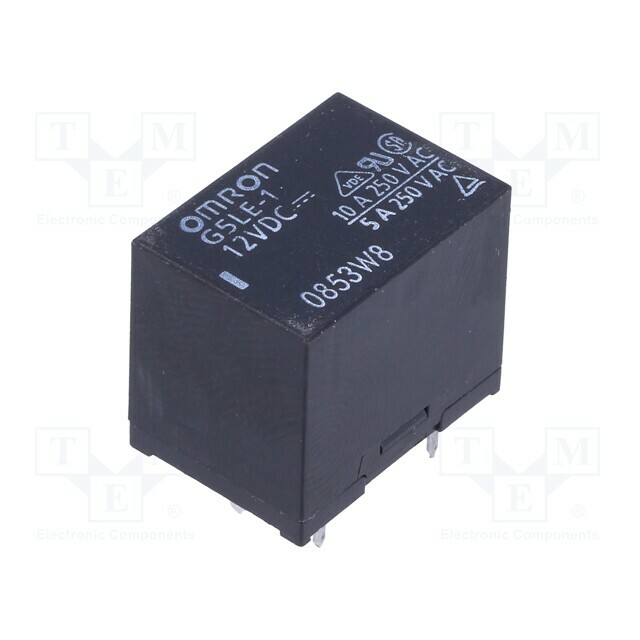 OMRON Electronic Components Relay: electromagnetic; Ucoil: