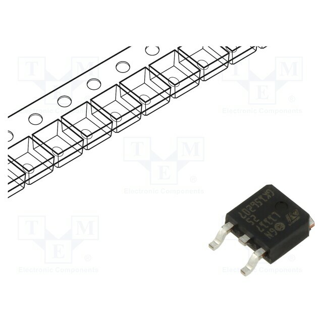 STMICROELECTRONICS IC: voltage regulator; LDO,linear