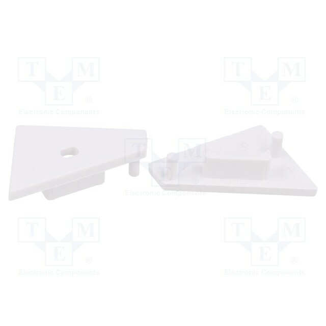 TOPMET Cap for LED profiles; white