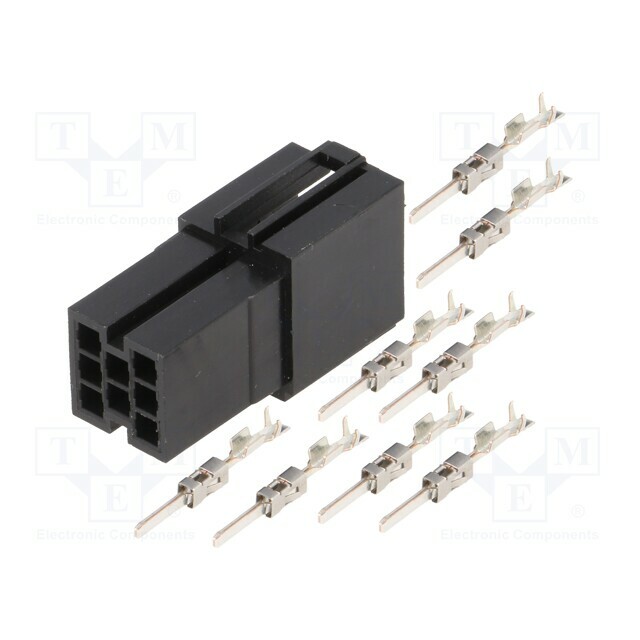 4CARMEDIA Connector housing; socket; mini ISO