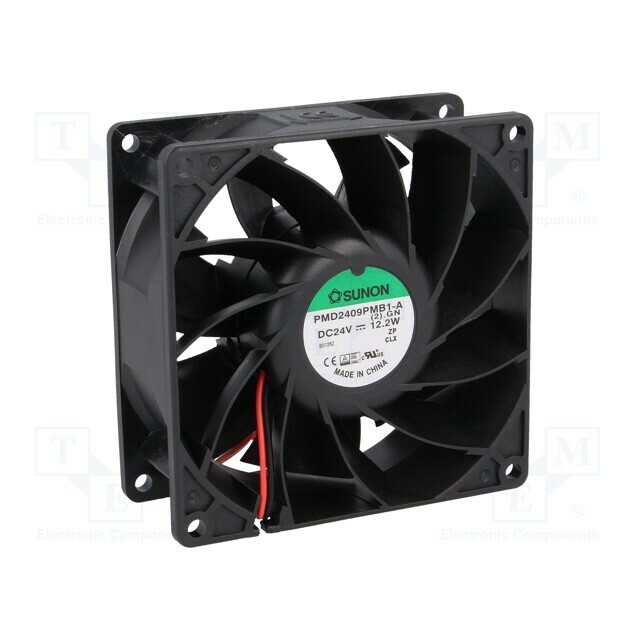 SUNON Fan: DC; 92x92x38mm; axial; 24VDC