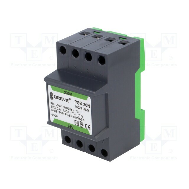 BREVE TUFVASSONS Transformer: mains; 30VA; 230VAC