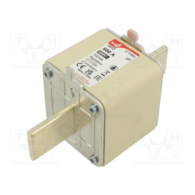 DF ELECTRIC Fuse: fuse; NH3; ceramic