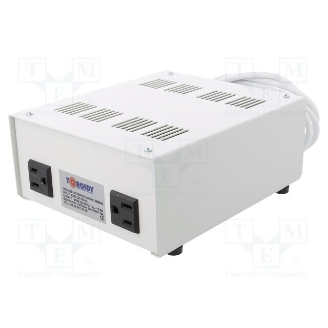 TOROIDY Autotransformer: fixed; 230VAC; Power: 2000VA
