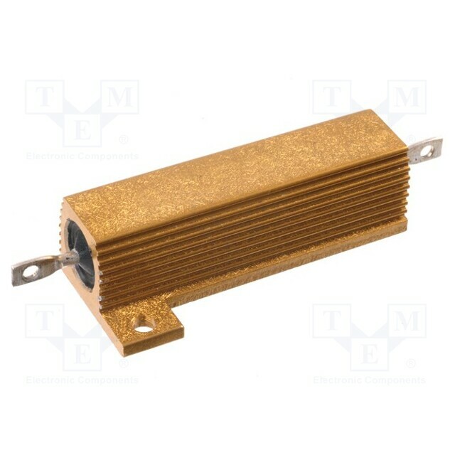 ARCOL/OHMITE Resistor: wire-wound; 1Ω; screw; 50W