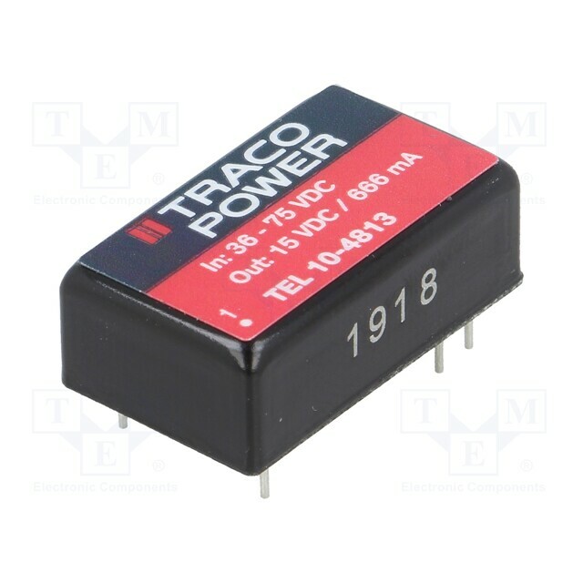 TRACO POWER Converter: DC/DC; 10W; Uin: