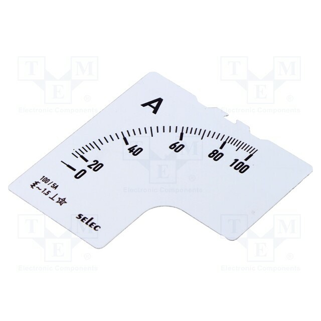 SELEC Scale; I AC: 0÷150A; 90°
