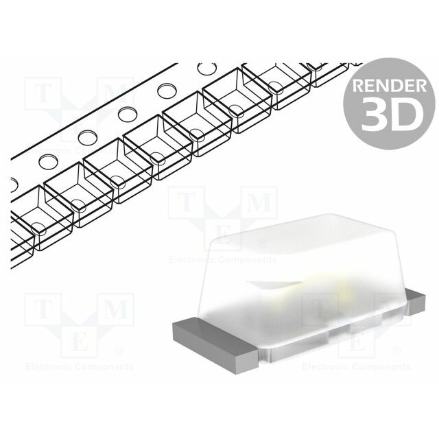 Ams OSRAM LED; red; SMD; 0603