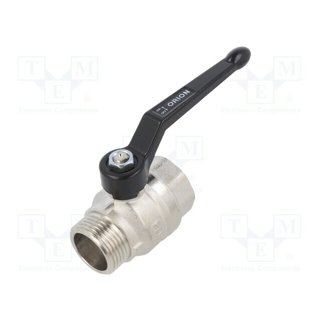 PNEUMAT Ball valve; max.25bar; nickel