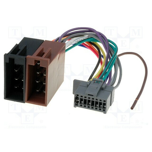 4CARMEDIA Connector; Panasonic; ISO; PIN: 16