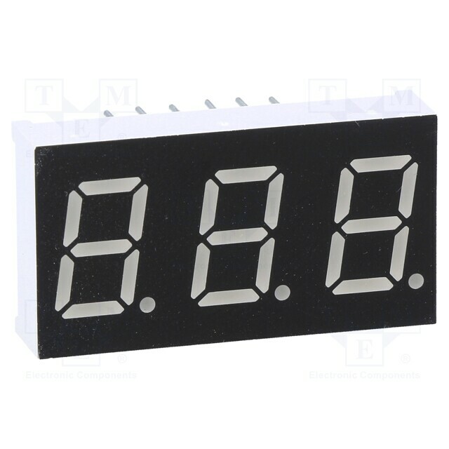 WENRUN Display: LED; 7-segment; 10.16mm