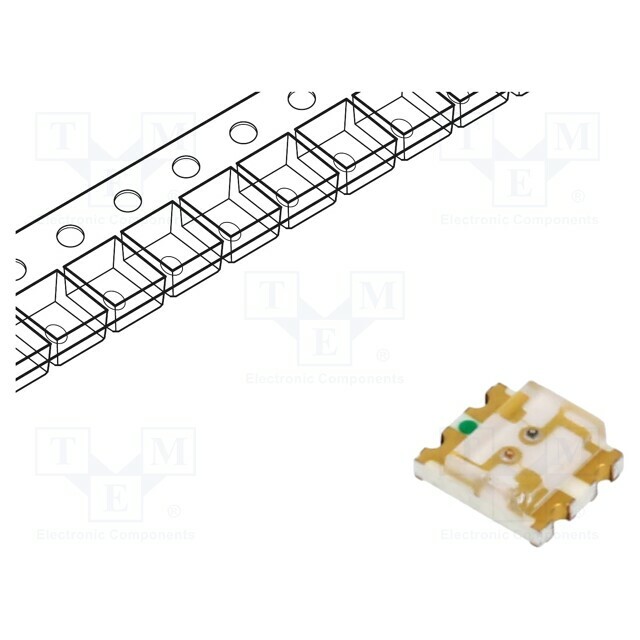 LUCKY LIGHT LED; red/yellow-green; SMD; 1