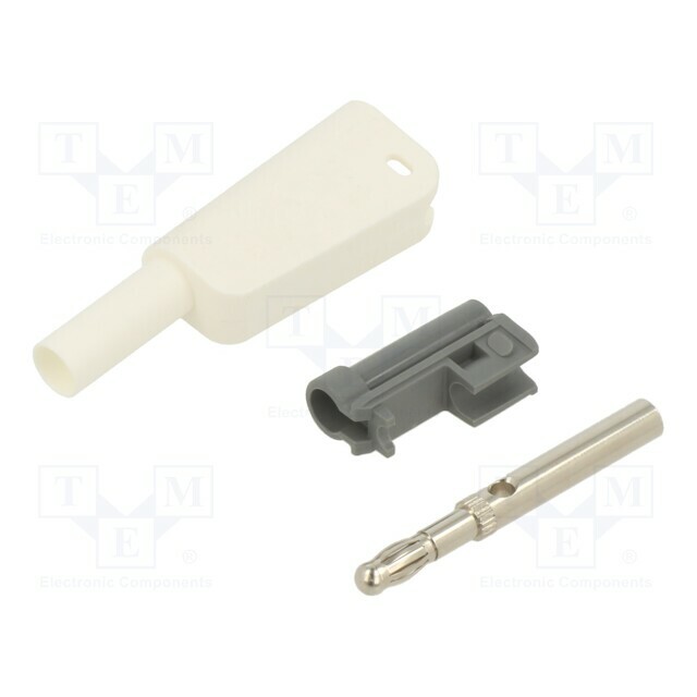 STAUBLI Laboratory connector: 4mm banana; plug