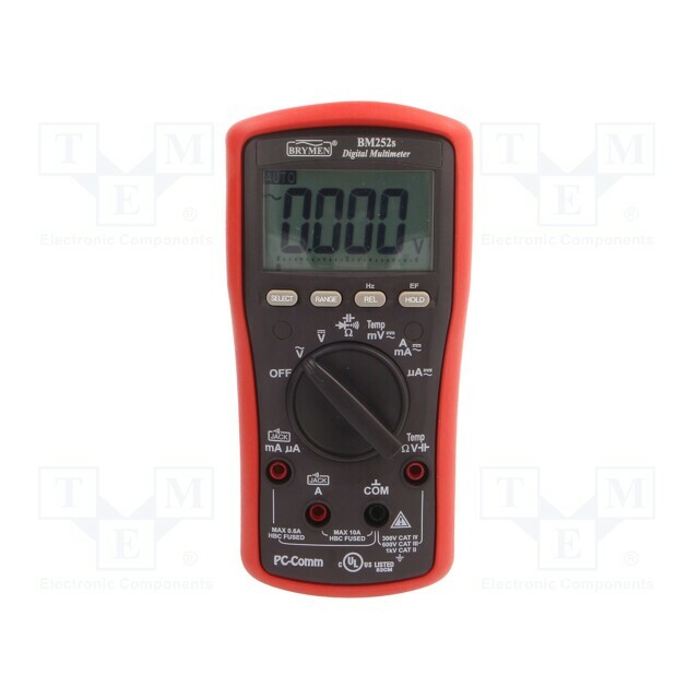 BRYMEN Digital multimeter; LCD; (6000); Bargraph:
