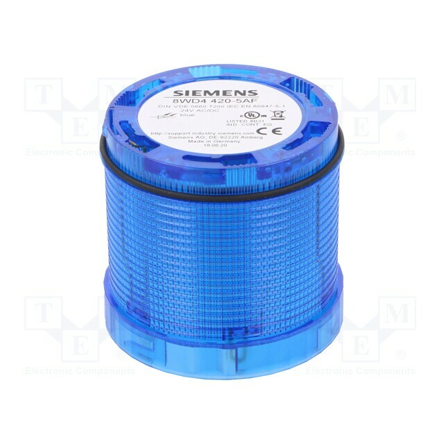 SIEMENS Automation module: light signaller; blue