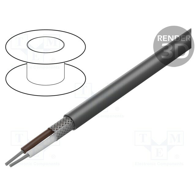 LAPP Wire; LiYCY A; 2x22AWG; shielded