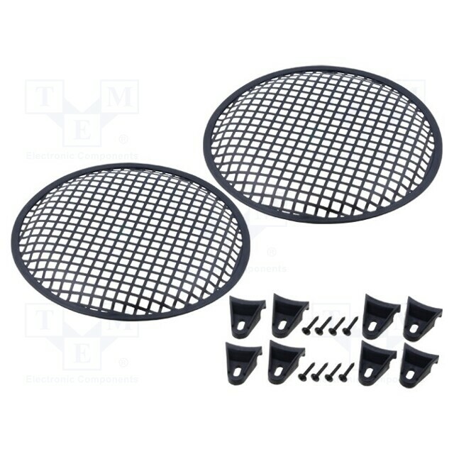 4CARMEDIA Loudspeaker grille; 10" | GRILL2100-BK
