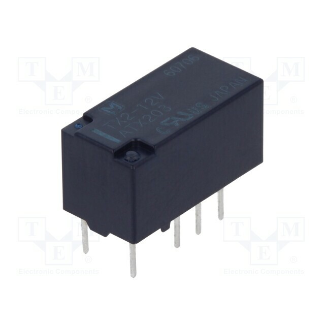 PANASONIC Relay: electromagnetic; Ucoil: 12VDC; DPDT