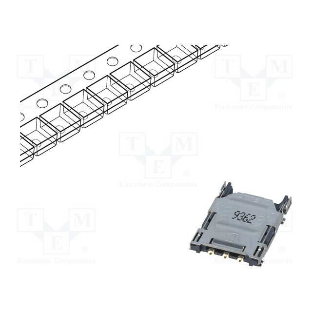ATTEND Connector: for cards; Nano SIM