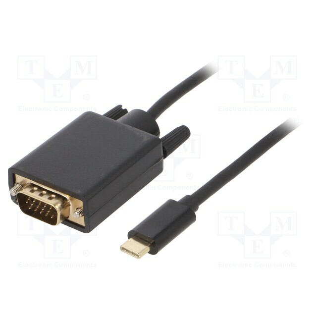 AKYGA Adapter; D-Sub 15pin HD plug