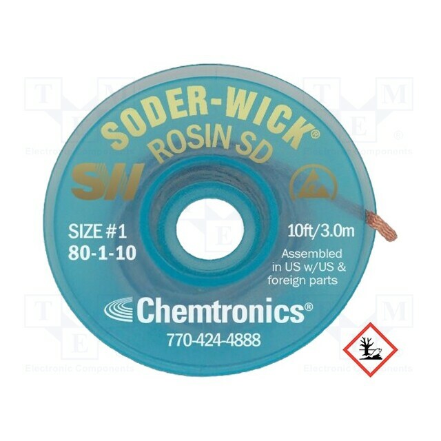 CHEMTRONICS Tape: desoldering; W: 0.8mm