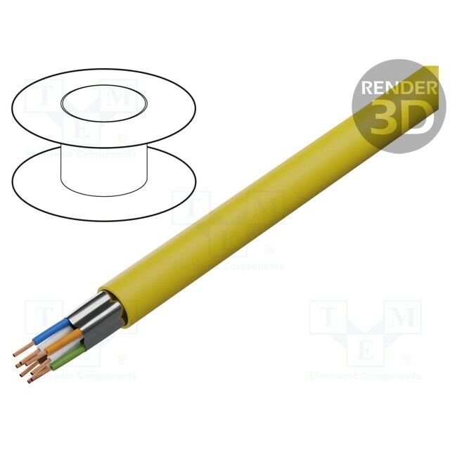 GOOBAY Wire; F/UTP; Cat 5e; 4x2x26AWG