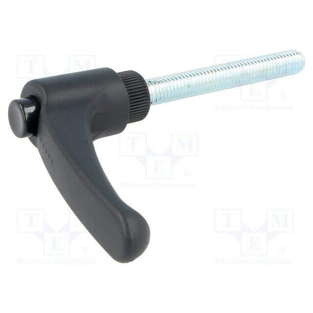 ELESA+GANTER Lever; adjustable; Thread len: 60mm