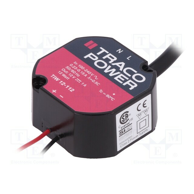 TRACO POWER Power supply: switching; for