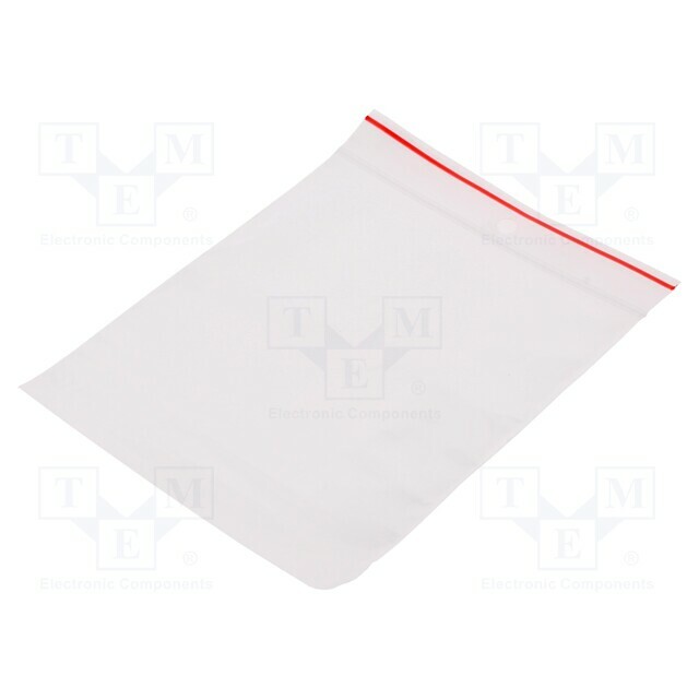 PLAST Self-seal bag; L: 130mm; Width: