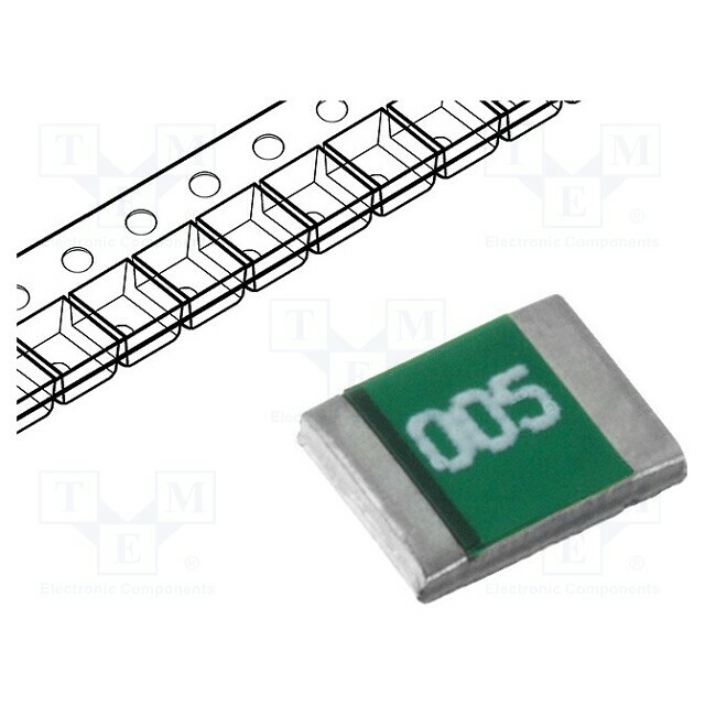 ECE Fuse: PTC polymer; 50mA; 1210