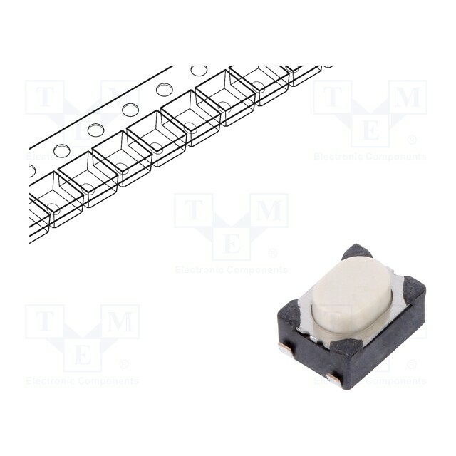C&K Microswitch TACT; SPST-NO; Pos: 2