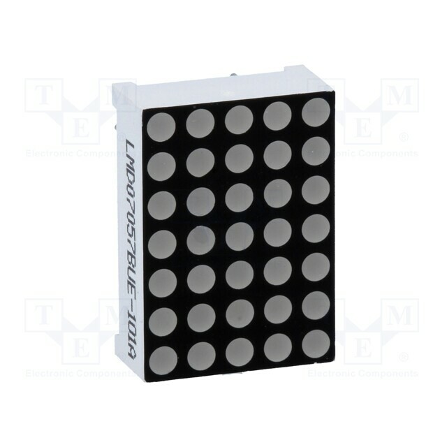 WENRUN Display: LED; matrix; 5x7; red