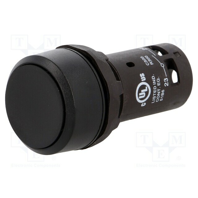 ABB Switch: push-button; 22mm; Stabl.pos: