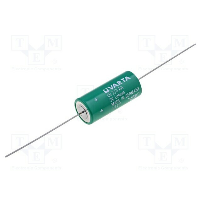 VARTA MICROBATTERY Battery: lithium; 2/3AA,2/3R6