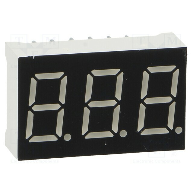 WENRUN Display: LED; 7-segment; 9.14mm