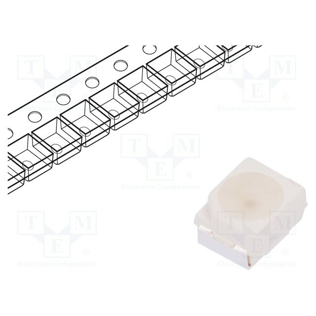 LITEON LED; green; SMD; PLCC2; 355÷1120mcd