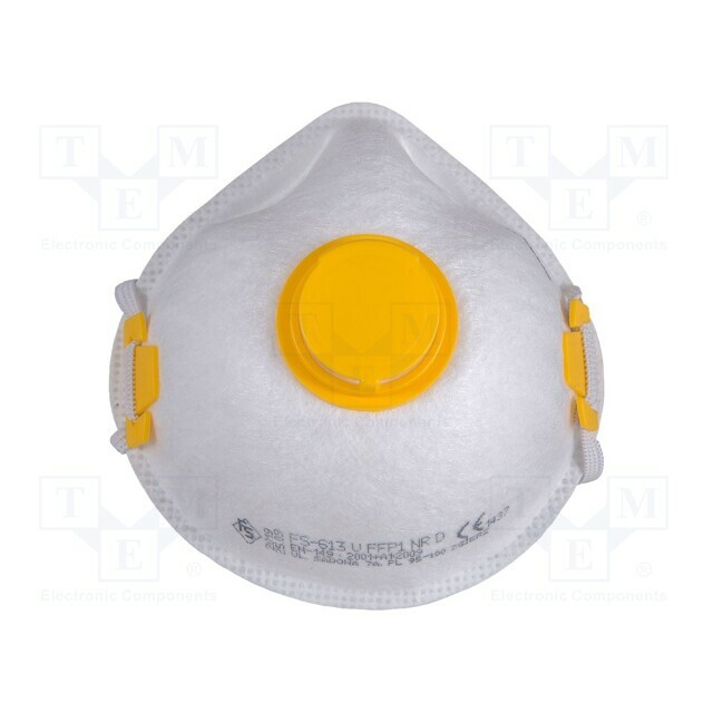 FILTER SERVICE Dust respirator; disposable,with